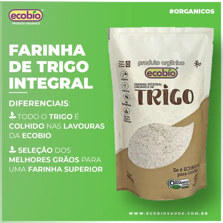 Farinha de Trigo Orgânica